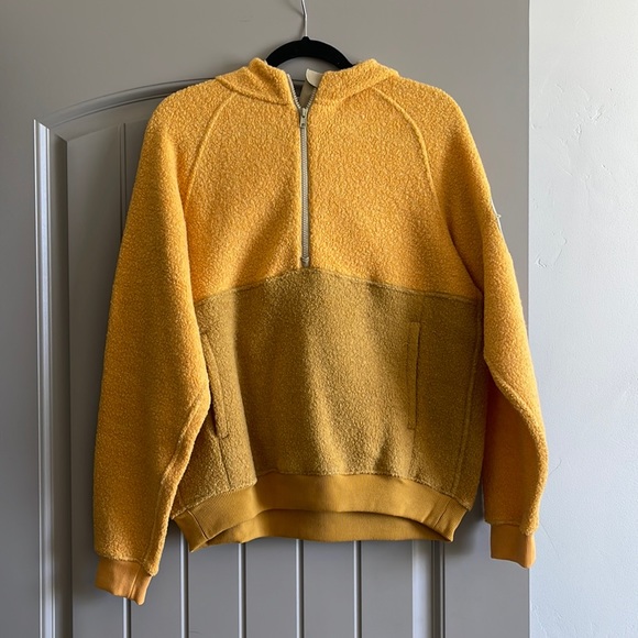 Outdoor Voices Tops - OV 3/4 Zip Yellow Megafleece
